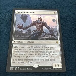 MTG Magic the Gathering Conduit of Ruin